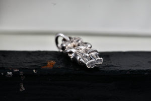 Sterling Silver Bride & Groom Pendant