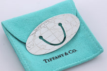 Load image into Gallery viewer, Tiffany &amp; Co. Silver World Globe Bookmark
