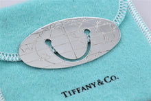 Load image into Gallery viewer, Tiffany &amp; Co. Silver World Globe Bookmark
