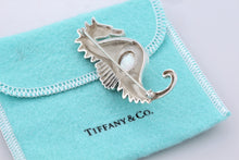 Load image into Gallery viewer, Tiffany &amp; Co. Silver Seahorse Pearl Pin Brooch

