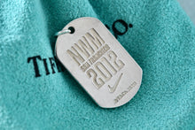 Load image into Gallery viewer, Tiffany &amp; Co. Silver Nike Women&#39;s Marathon 2012 Silver Dog Tag
