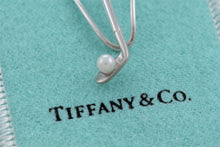 Load image into Gallery viewer, Tiffany &amp; Co. Mens Silver Golf Club Pearl Tie Clip Money Clip
