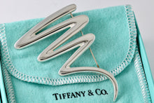 Load image into Gallery viewer, Tiffany &amp; Co. Paloma Picasso Silver Huge Large Scribble Zig Zag Broooch Pin
