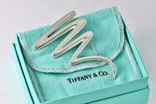 Load image into Gallery viewer, Tiffany &amp; Co. Paloma Picasso Silver Huge Large Scribble Zig Zag Broooch Pin
