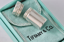 Load image into Gallery viewer, Tiffany &amp; Co. Vintage Silver Cylinder Tube Trinket Pill Box
