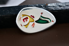 Load image into Gallery viewer, Sterling Silver Danicing Senorita Lady Enamel 1.5&quot; Pin Brooch
