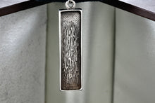 Load image into Gallery viewer, Sterling Silver Hebrew Scripture &quot;God&quot; Jewish Bar Pendant
