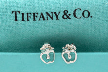 Load image into Gallery viewer, Tiffany &amp; Co. Elsa Peretti Sterling Silver Mini Apple Stud Earrings
