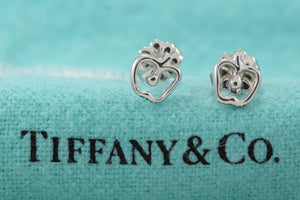 Tiffany & Co. Elsa Peretti Sterling Silver Mini Apple Stud Earrings