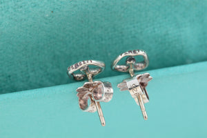 Tiffany & Co. Elsa Peretti Sterling Silver Mini Apple Stud Earrings