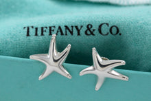 Load image into Gallery viewer, Tiffany &amp; Co. Sterling Silver Elsa Peretti Starfish Stud Earrings
