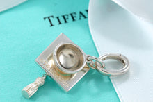 Load image into Gallery viewer, Tiffany &amp; Co. Silver Graduation Cap Tassle Charm Pendant
