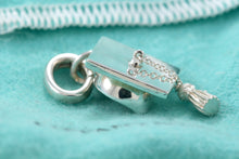 Load image into Gallery viewer, Tiffany &amp; Co. Silver Graduation Cap Tassle Charm Pendant
