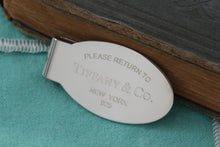 Load image into Gallery viewer, Return To Tiffany &amp; Co. Mens Silver Oval Money Clip
