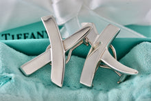Load image into Gallery viewer, Tiffany &amp; Co. Paloma Picasso &#39;&#39;X&#39;&#39; Large Clip on Earrings
