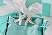 Load image into Gallery viewer, Tiffany &amp; Co. Paloma Picasso &#39;&#39;X&#39;&#39; Large Clip on Earrings
