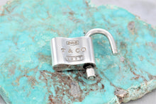 Load image into Gallery viewer, Tiffany &amp; Co. 1837 Silver Padlock Charm Pendant
