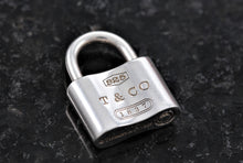 Load image into Gallery viewer, Tiffany &amp; Co. 1837 Silver Padlock Charm Pendant
