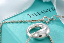 Load image into Gallery viewer, Tiffany &amp; Co. Elsa Peretti Silver Large Eternal Circle Necklace
