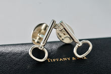 Load image into Gallery viewer, Tiffany &amp; Co. Silver Oval Key Men&#39;s Cufflinks
