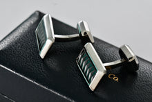 Load image into Gallery viewer, Tiffany &amp; Co. Paloma Picasso Stainless Steel Titanium Caliper Cufflinks
