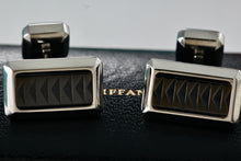 Load image into Gallery viewer, Tiffany &amp; Co. Paloma Picasso Stainless Steel Titanium Caliper Cufflinks
