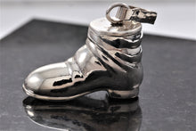 Load image into Gallery viewer, Tiffany &amp; Co. Silver Boot Baby Rattle Pendant
