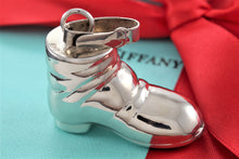 Load image into Gallery viewer, Tiffany &amp; Co. Silver Boot Baby Rattle Pendant
