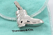 Load image into Gallery viewer, Tiffany &amp; Co. Silver Boot Baby Rattle Pendant
