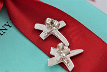 Load image into Gallery viewer, Tiffany &amp; Co. Paloma Picasso Silver &#39;&#39;X&#39;&#39; Stud Earrings
