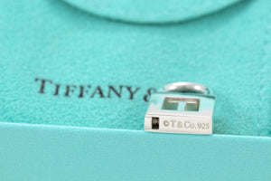 Tiffany & Co. Silver Letter "T" Padlock Pendant