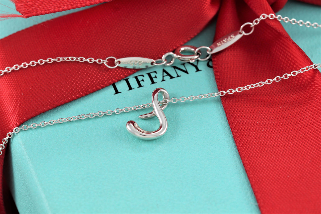 Tiffany & Co. Elsa Perett Silver Alphabet Letter 