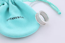 Load image into Gallery viewer, Tiffany &amp; Co. Silver Mesh Bar Ring
