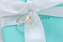 Load image into Gallery viewer, Tiffany &amp; Co. 18K Gold &amp; Silver Heart Ring
