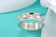 Load image into Gallery viewer, Tiffany &amp; Co. 1837 Silver Wide Band Ring
