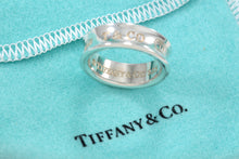 Load image into Gallery viewer, Tiffany &amp; Co. 1837 Silver Wide Band Ring
