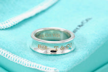 Load image into Gallery viewer, Tiffany &amp; Co. 1837 Silver Wide Band Ring
