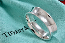 Load image into Gallery viewer, Tiffany &amp; Co. 1837 Silver Wide Band Ring Men Size 11 New Version
