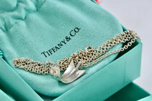 Load image into Gallery viewer, Tiffany &amp; Co. Angela Cummins Silver Large Bent Arrow Pendant Necklace
