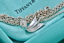 Load image into Gallery viewer, Tiffany &amp; Co. Angela Cummins Silver Large Bent Arrow Pendant Necklace
