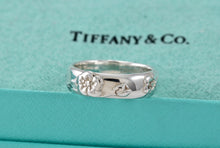 Load image into Gallery viewer, Tiffany &amp; Co. Silver Rose Flower Ring
