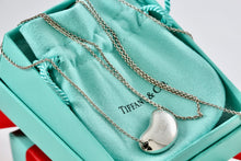 Load image into Gallery viewer, Tiffany &amp; Co. Elsa Peretti Silver Huge 26mm Bean Necklace 30” Necklace
