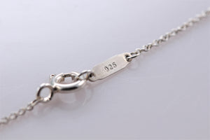 Tiffany & Co. Silver Notes ''I Love You'' Heart Charm Necklace