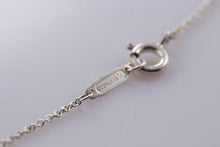 Load image into Gallery viewer, Tiffany &amp; Co. Silver Notes &#39;&#39;I Love You&#39;&#39; Heart Charm Necklace

