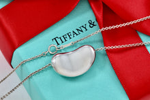 Load image into Gallery viewer, Tiffany &amp; Co. Elsa Peretti Silver Huge 26mm Bean Necklace 30” Necklace
