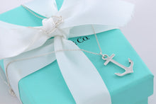 Load image into Gallery viewer, Tiffany &amp; Co. Silver Sea Anchor Pendant 16&quot; Necklace
