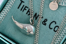 Load image into Gallery viewer, Tiffany &amp; Co. Nature Silver Vintage Whale Pendant 18&quot; Necklace
