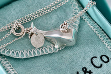 Load image into Gallery viewer, Tiffany &amp; Co. Nature Silver Vintage Whale Pendant 18&quot; Necklace
