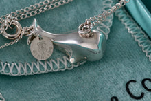 Load image into Gallery viewer, Tiffany &amp; Co. Nature Silver Vintage Whale Pendant 18&quot; Necklace
