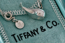 Load image into Gallery viewer, Tiffany &amp; Co. Nature Silver Vintage Whale Pendant 18&quot; Necklace
